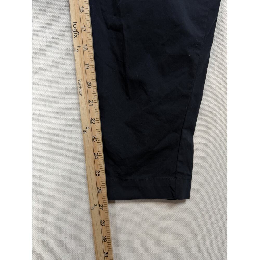 Nike Black Joggers with White Zip Accent - Picture 12 of 15